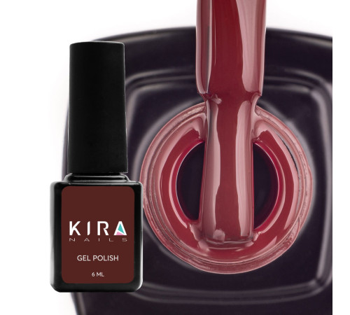 Гель-лак Kira Nails №039 коричневая эмаль, 6 мл
