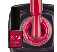 Gel polish Kira Nails #040 dark red enamel, 6 ml