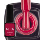 Гель-лак Kira Nails №040 темно-червоний емаль, 6 мл