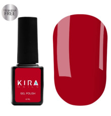 Гель-лак Kira Nails №041 HEMA/TPO free, малиновый эмаль, 6 мл