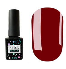 Гель-лак Kira Nails №041 малиновый эмаль, 6 мл
