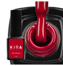 Гель-лак Kira Nails №041 малиновый эмаль, 6 мл