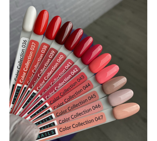Гель-лак Kira Nails №041 малиновий емаль, 6 мл