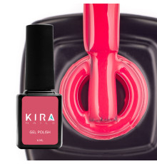 Гель-лак Kira Nails №042 малиновий емаль, 6 мл