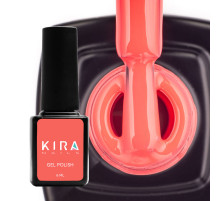 Гель-лак Kira Nails №043 приглушений малиновий емаль, 6 мл