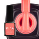Гель-лак Kira Nails №044 яскравий кораловий-рожевий емаль, 6 мл