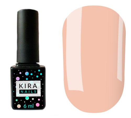 Гель-лак Kira Nails №046 світлий бежево-рожевий емаль, 6 мл
