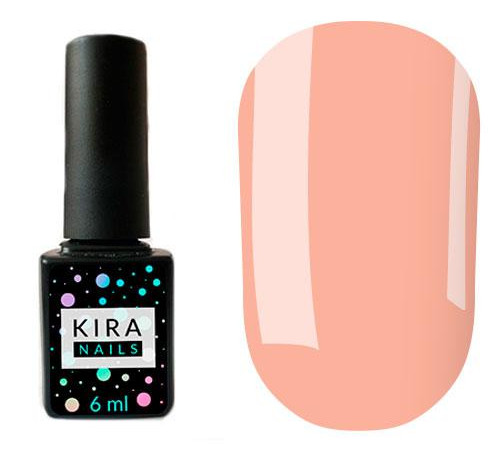 Гель-лак Kira Nails №048 персиково-розовая эмаль, 6 мл