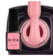 Гель-лак Kira Nails №049 світлий рожево-персиковий емаль, 6 мл