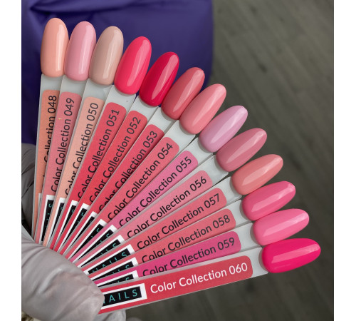 Гель-лак Kira Nails №049 світлий рожево-персиковий емаль, 6 мл