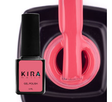 Гель-лак Kira Nails №053 приглушений малиново-рожевий емаль, 6 мл