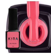 Гель-лак Kira Nails №053 приглушений малиново-рожевий емаль, 6 мл