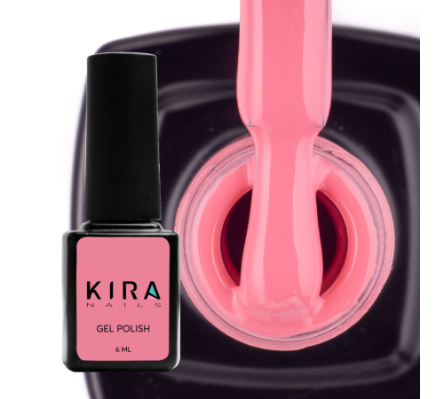 Гель-лак Kira Nails №054 рожевий емаль, 6 мл