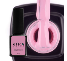 Гель-лак Kira Nails №055 світло-рожевий емаль, 6 мл