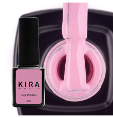 Гель-лак Kira Nails №055 світло-рожевий емаль, 6 мл