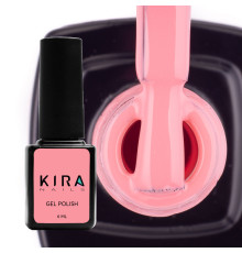 Гель-лак Kira Nails №057 лососево-рожевий емаль, 6 мл