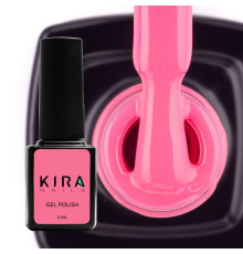 Гель-лак Kira Nails №058 темний рожевий емаль, 6 мл