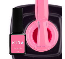 Гель-лак Kira Nails №059 насичений лососева-рожевий емаль, 6 мл