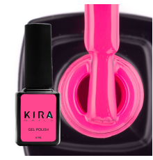 Гель-лак Kira Nails №060 фуксія емаль, 6 мл