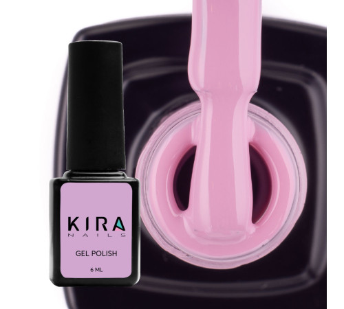 Гель-лак Kira Nails №064 блідо-рожевий емаль, 6 мл
