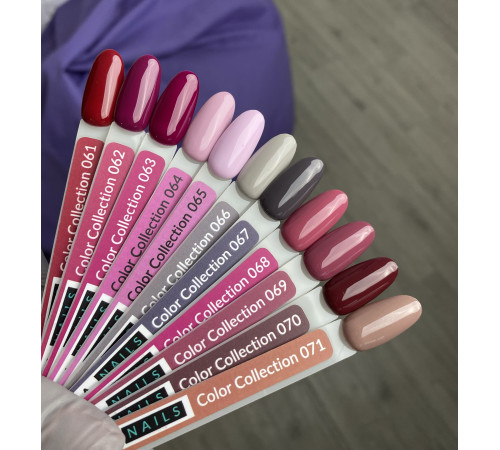 Гель-лак Kira Nails №066 світло-сірий емаль, 6 мл
