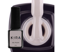 Гель-лак Kira Nails №066 світло-сірий емаль, 6 мл