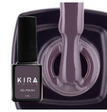 Гель-лак Kira Nails №067 темний фіолетовий емаль, 6 мл