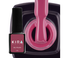 Гель-лак Kira Nails №069 винно-пурпурний емаль, 6 мл