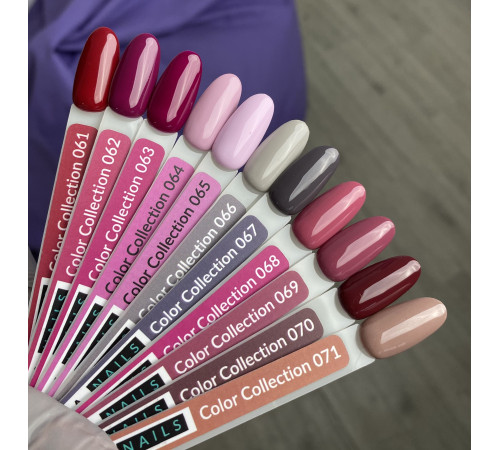 Гель-лак Kira Nails №070 коричнево-рожевий емаль, 6 мл