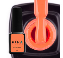 Гель-лак Kira Nails №072 помаранчевий емаль, 6 мл