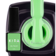 Гель-лак Kira Nails №077 салатовий емаль, 6 мл