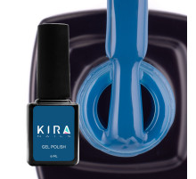 Gel polish Kira Nails #080 dark blue enamel, 6 ml
