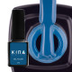 Гель-лак Kira Nails №080 темно-блакитний емаль, 6 мл