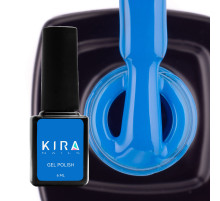 Gel polish Kira Nails #081 blue enamel, 6 ml