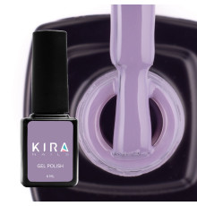 Гель-лак Kira Nails №085 лілово-сірий емаль, 6 мл