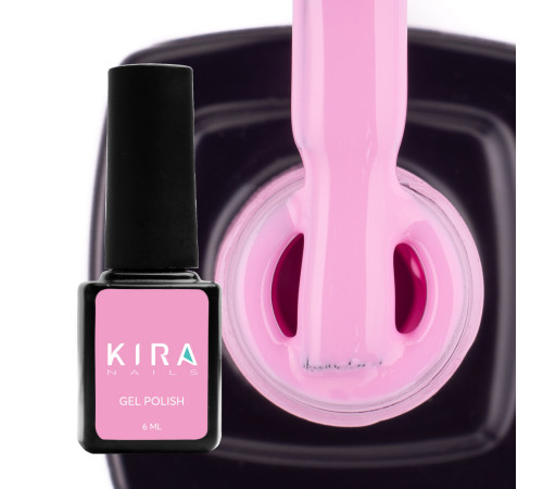 Гель-лак Kira Nails №088 бледно-сиреневый эмаль, 6 мл