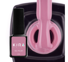 Гель-лак Kira Nails №091 блідий лілово-рожевий емаль, 6 мл