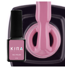 Гель-лак Kira Nails №092 темно-бузковий емаль, 6 мл