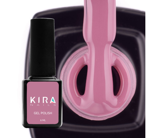 Gel polish Kira Nails #092 dark lilac enamel, 6 ml
