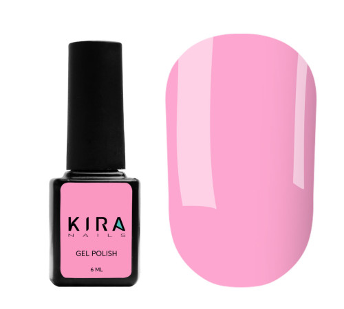 Гель-лак Kira Nails №093 розовая эмаль, 6 мл