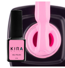 Гель-лак Kira Nails №093 рожевий емаль, 6 мл