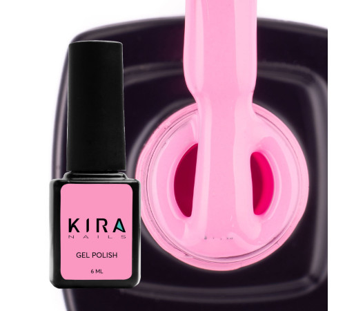 Гель-лак Kira Nails №093 розовая эмаль, 6 мл