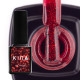 Гель-лак Kira Nails №095 насичений червоний з мікроблиском, 6 мл