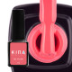 Gel polish Kira Nails #097 very bright pink neon enamel, 6 ml