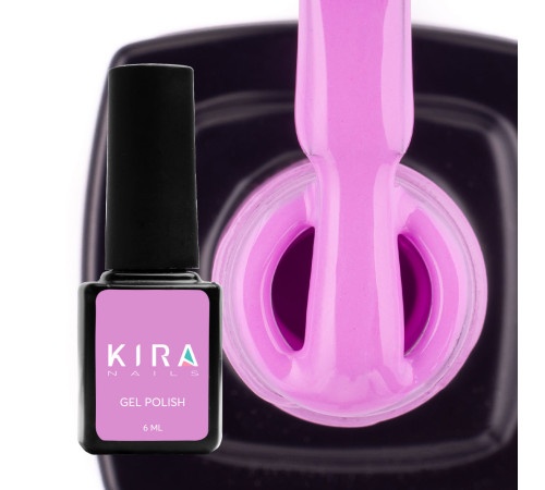 Gel polish Kira Nails #099 pink-lilac enamel, 6 ml