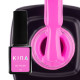Гель-лак Kira Nails №100 приглушена рожева фуксія емаль, 6 мл