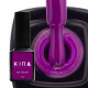 Гель-лак Kira Nails №102 темна фуксія емаль, 6 мл