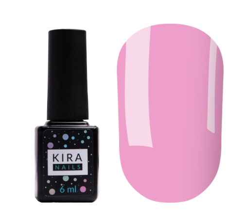 Gel polish Kira Nails #103 pink-lilac enamel, 6 ml