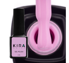 Гель-лак Kira Nails №103 рожево-ліловий емаль, 6 мл