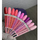 Гель-лак Kira Nails №104 насыщенный розовый эмаль, 6 мл